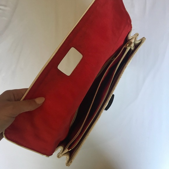 Vintage Kate Space Patent Leather Clutch - Picture 5 of 5